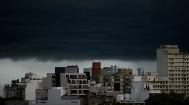 Alerta amarilla por tormentas y lluvias fuertes en la ciudad