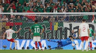 Empate entre México y Polonia que celebra Argentina