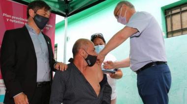 Mario Secco con Kicillof en Ensenada