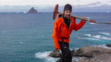 La historia de Agustín Biasotti, un platense en la Antártida