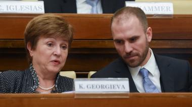 Guzmán se reune con la Gerente del FMI Georgieva en Washington