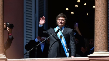 Javier Milei encabeza un acto en Córdoba por el 25 de mayo