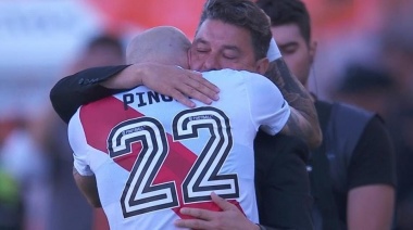 Gallardo y Pinola se despidieron de River
