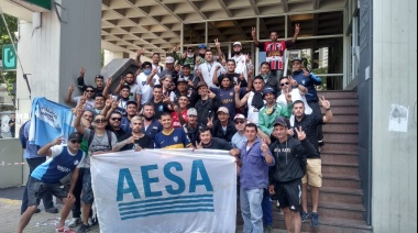 Obreros de la UOCRA despedidos en AESA se manifestaron en 13 y 48