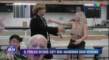 En un mano a mano contra Emma, Coty abandonó Gran Hermano