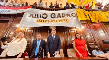 Julio Garro sacó chapa en la apertura de sesiones