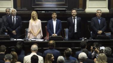 Kicillof abre las sesiones en La Plata