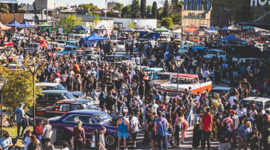 Gran éxito de la 3° edición de Autos Clásicos en José C. Paz