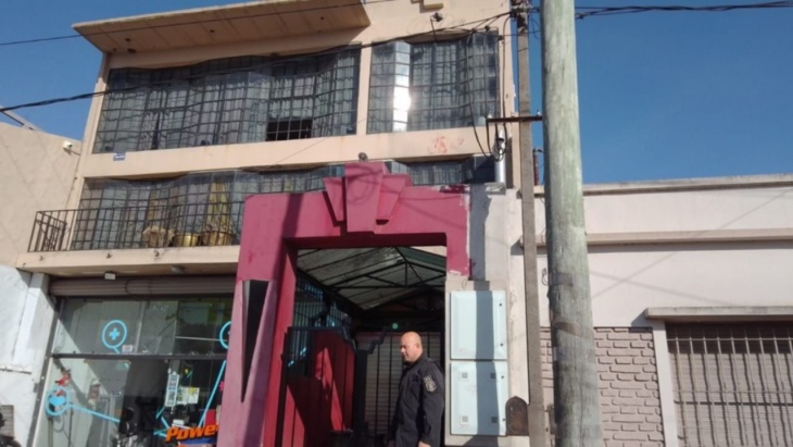 El local donde se realizó la conexión ilegal.