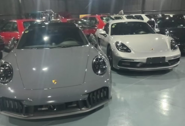 Los autos de lujo encontrados en la mansión Villa Rosa de Pilar que pertenecería a altos mandos directivos de la AFA.