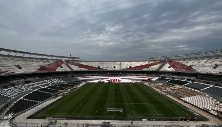 Continúan los avances en la obra del Monumental para el debut de River ...