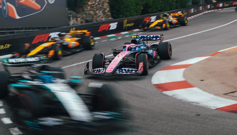 Colapinto cerró la FP2 en Mónaco entre tráfico y pruebas de ritmo