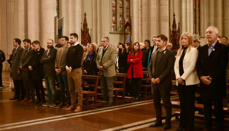 Alak y Kicillof participaron del Tedeum por el 25 de Mayo en La Plata ...
