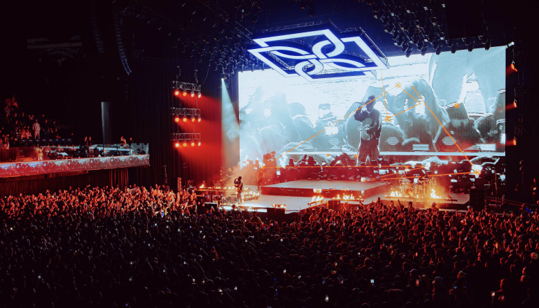 Duki estrenó “Golfista” en el Movistar Arena ante más de 15.000 personas