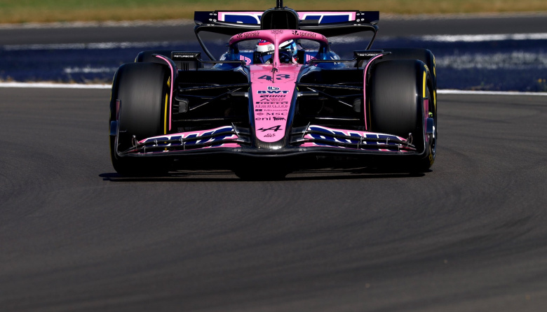 Franco Colapinto tuvo un viernes positivo en Silverstone pese a las limitaciones del Alpine