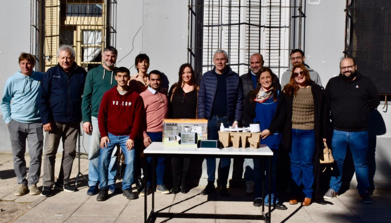 Una escuela de Berisso ya tiene su propia estación meteorológica