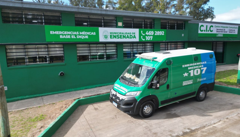 El Dique ya cuenta con una nueva base operativa de emergencias médicas