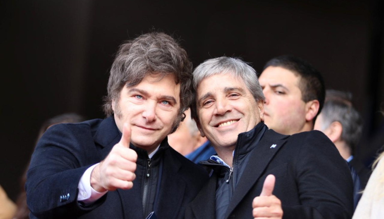 Milei celebró la inflación de julio y elogió a Caputo: “El mejor ministro de Economía de la historia”