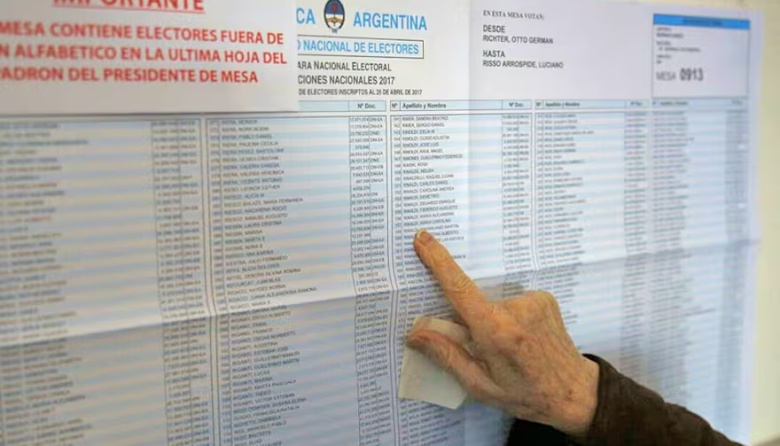 Publicaron el padrón electoral definitivo: ¿Dónde voto en octubre?