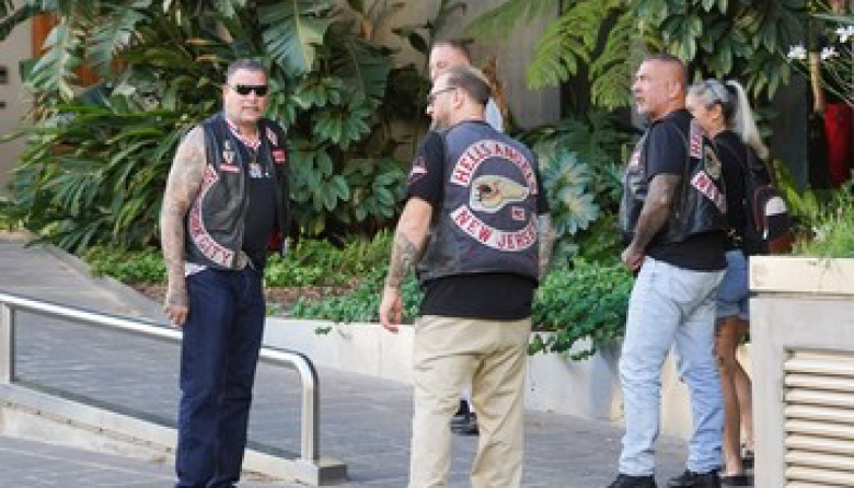 Se reveló el motivo de la visita de los Hells Angels a La Plata