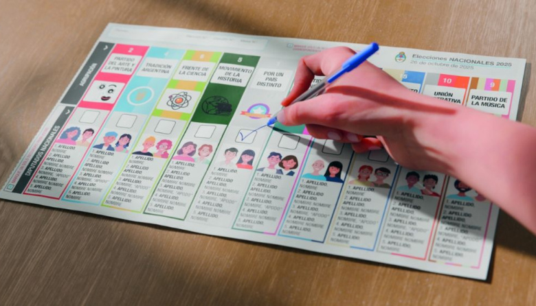 Así es la boleta única con la que votarán los platenses este domingo