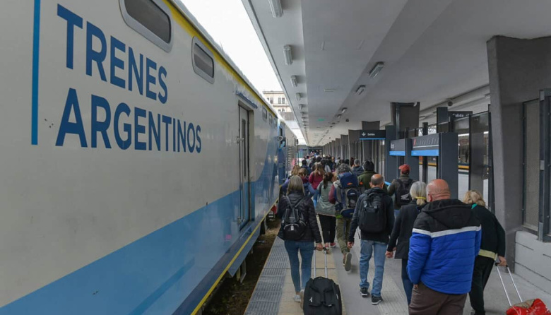 Trenes Argentinos habilitó los pasajes de larga distancia para viajar en el verano