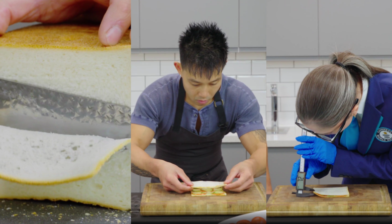 El sanguche más fino del mundo ganó el premio Guinness