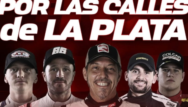 Desfile fierrero en La Plata: el TC vuelve a rugir en la ciudad