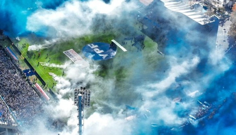 Aprevide advirtió a Gimnasia por el uso de pirotecnia en el recibimiento del clásico platense