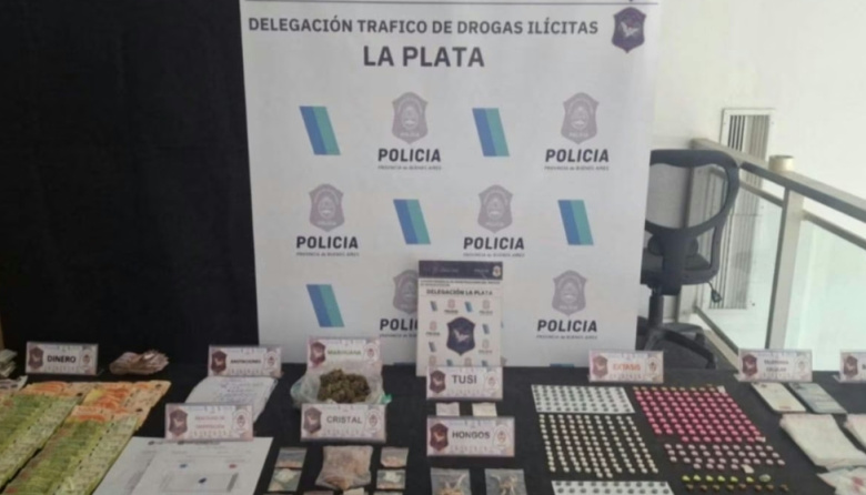 La Plata y Punta Lara: así fue el operativo que desbarató una red de drogas sintéticas