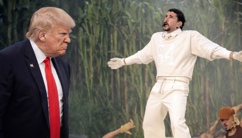 "Una bofetada al país": la furia de Donald Trump por el show en español de Bad Bunny