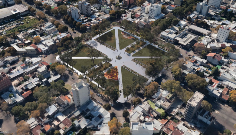 Alak anunció cuándo se inaugurarán Plaza España y el Parque Saavedra