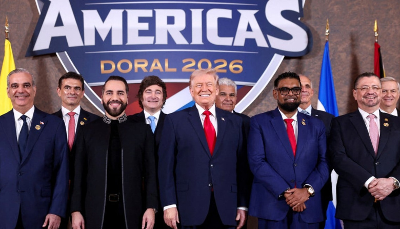 Milei participó en Miami de la cumbre donde Trump anunció el “Escudo de las Américas”