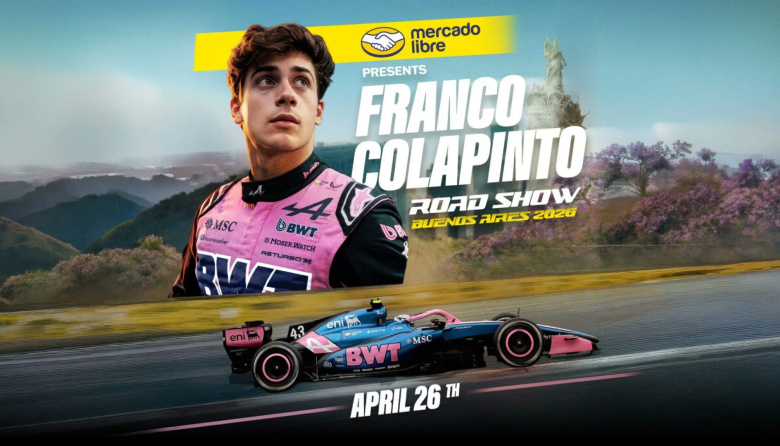 Cómo conseguir entradas para el Franco Colapinto Road Show en Buenos Aires