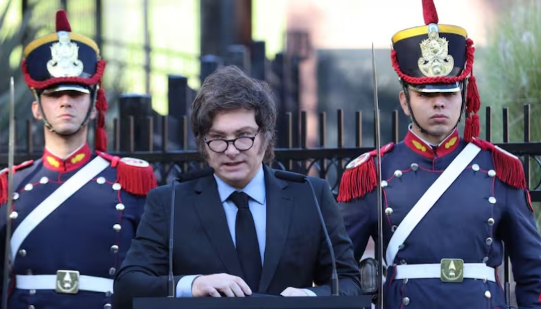 Milei reafirmó el reclamo de soberanía sobre Malvinas en el acto del 2 de abril