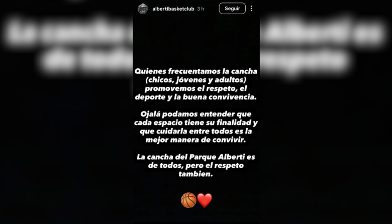 Parque Alberti: el descargo de los jóvenes tras la pelea viral en la cancha