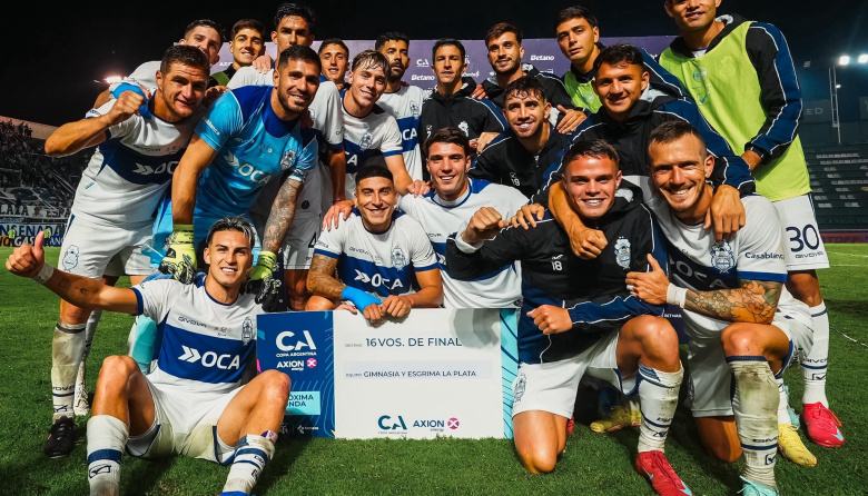 Gimnasia goleó a Camioneros y avanza a los 16avos de Copa Argentina