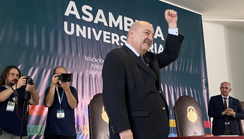Fernando Tauber se convirtió en el presidente más votado de la historia de la UNLP