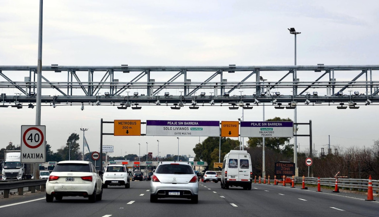 Instalarán peajes sin barreras en rutas y autopistas bonaerenses con sistema "free flow"