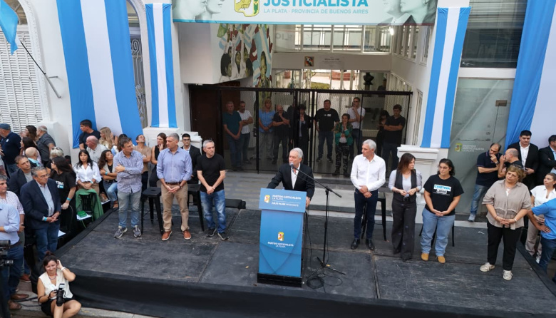La CGT Regional La Plata respaldó la asunción de Alak al frente del PJ local