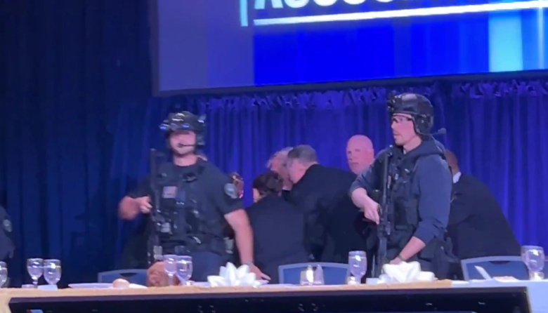 Donald Trump fue evacuado en Washington: detuvieron al sospechoso