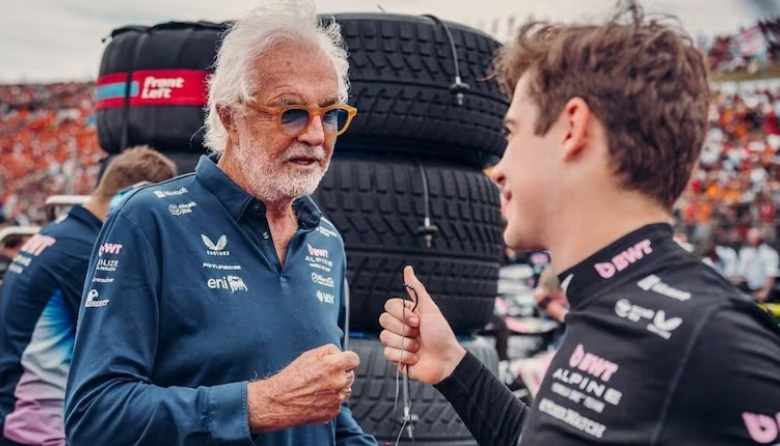 Briatore respaldó a Colapinto en Miami: “Ahora es libre de correr como quiera"