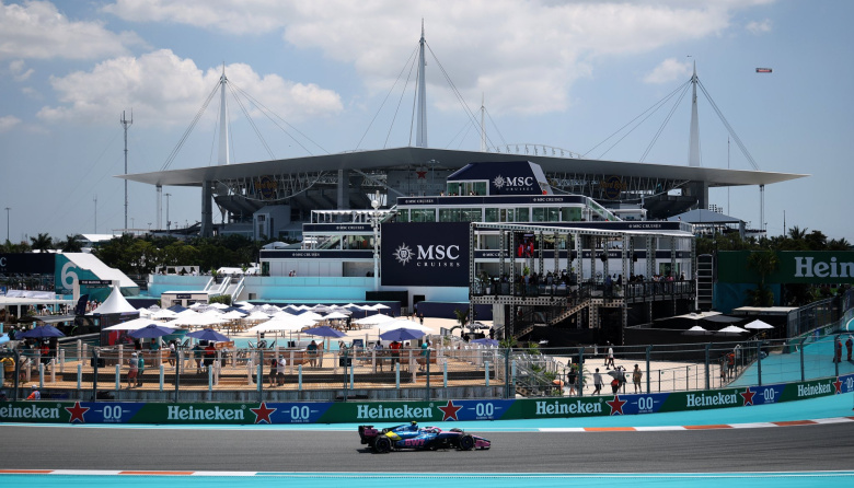 Colapinto larga 8° en Miami: horarios, dónde ver la Sprint y lo que hay que saber
