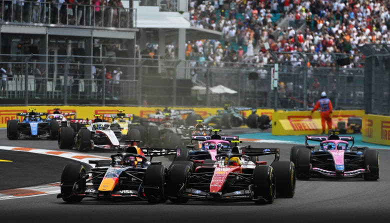 La F1 adelantó el horario del GP de Miami por tormentas: a qué hora corre Franco Colapinto