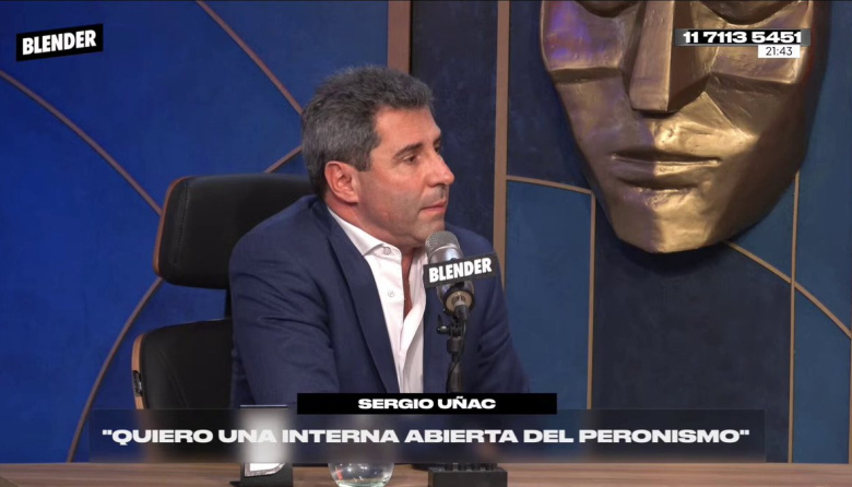 Sergio Uñac lanzó su candidatura presidencial y quiere una interna con Kicillof
