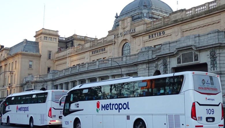 Retiro: dónde para ahora el 195 de Costera Metropolitana rumbo a La Plata