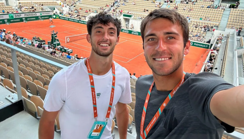 Tomás Etcheverry y Thiago Tirante ya conocen su camino en Roland Garros