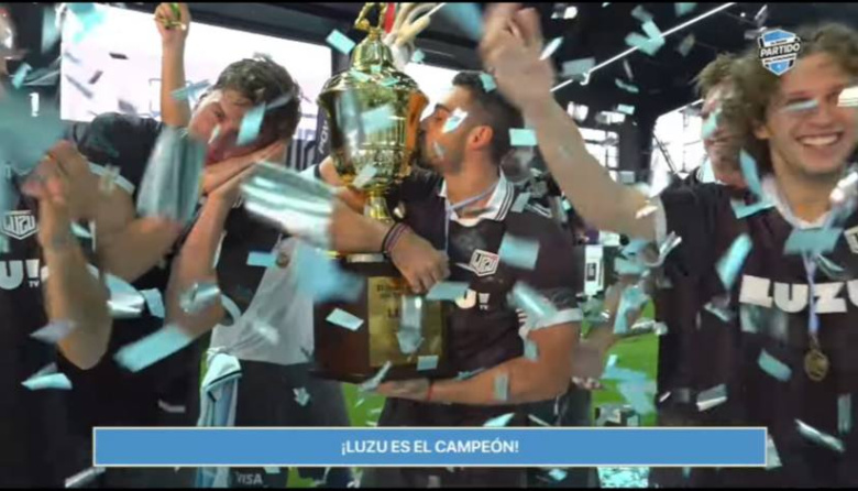 Ante un millón de espectadores, Luzu le ganó por penales a 412 y se quedó con la Copa