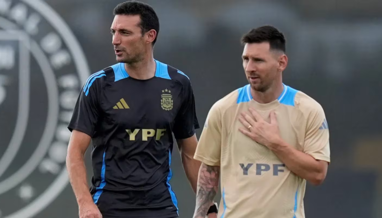 Scaloni probó cambios y perfila el equipo para el amistoso ante Honduras
