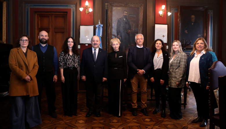 La UNLP recibió a una delegación rusa para impulsar proyectos científicos